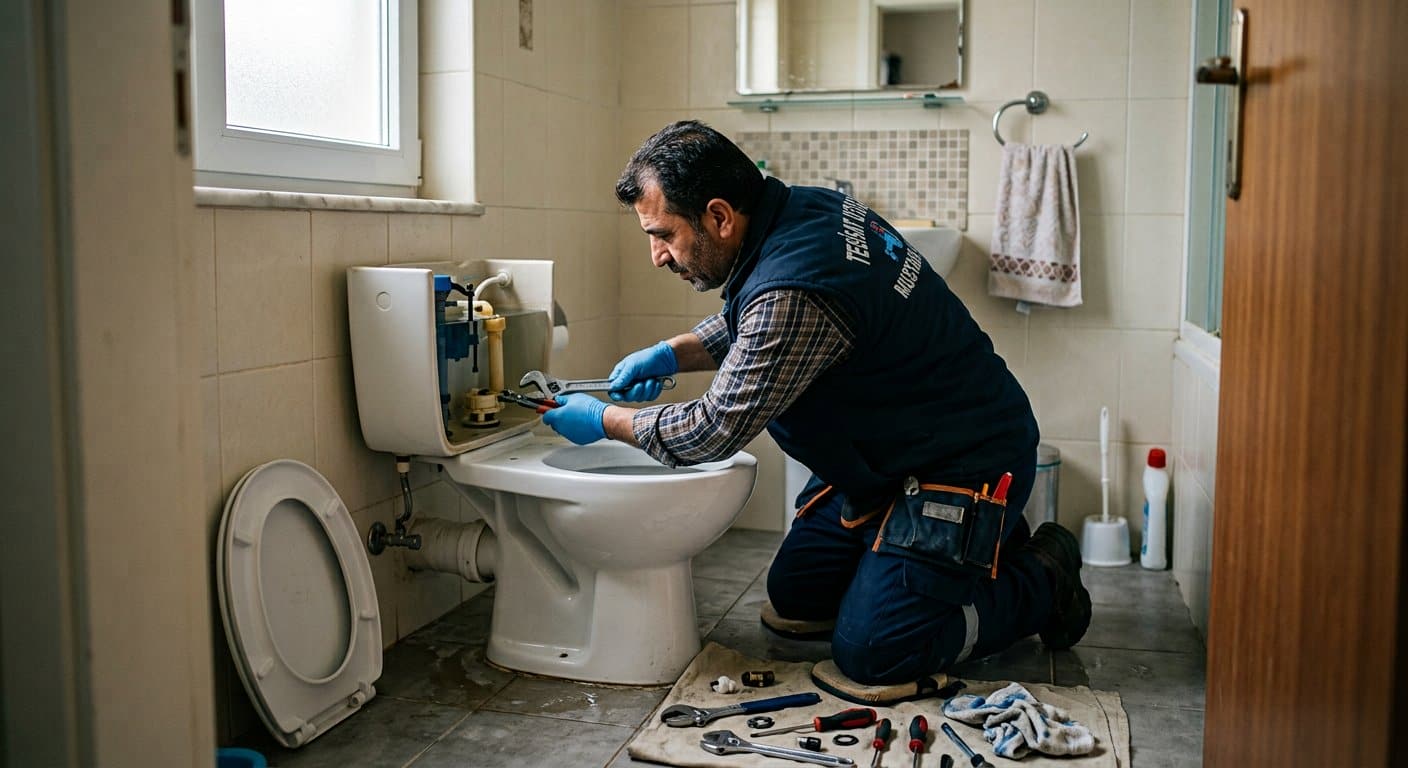 Su Tesisatı Tamiri işlem sonrası kontrol